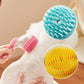 🛁🐾 Cepillo de Baño para Mascotas con Dispensador de Jabón – Mango Largo, Sin Agacharse, Suave y Eficiente, Baño Fácil en Casa 🧼✨