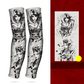 Manga refrescante para tatuajes, transpirable y con protección solar