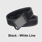 Cinturón ajustable de nailon para hombre