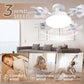 Ventilador de Techo con Luz LED y Control Remoto