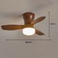 Ventilador de Techo con Luz LED y Control Remoto