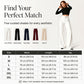 Pantalones de mujer de talle alto y pierna ancha