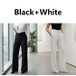 Pantalones de mujer de talle alto y pierna ancha
