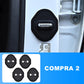 Cubiertas Protectoras de Silicón para Cerradura de Puerta de Auto