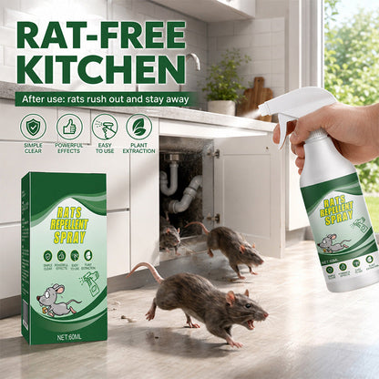 Spray repelente de ratas natural a base de plantas