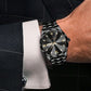Relojes analógicos de cuarzo de lujo para hombre, resistentes al agua.