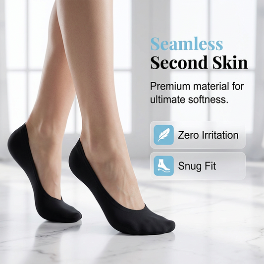Calcetines de rejilla de corte ultrabajo para mujer