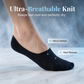 Calcetines de rejilla de corte ultrabajo para mujer