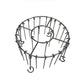 Parrilla redonda de acero inoxidable para horno con pinch