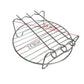 Parrilla redonda de acero inoxidable para horno con pinch