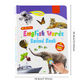 Juguete educativo interactivo en español para niños de 1 a 6 años, libro de sonidos bilingüe para el aprendizaje temprano del idioma, juguete educativo interactivo con más de 300 palabras y 13 temas, idea de regalo perfecta para niños pequeños.