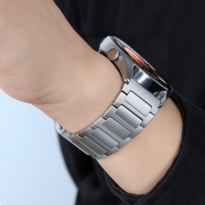Smart Health Watch with Titanium Strap