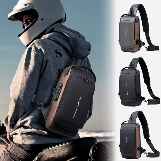 Bolso bandolera antirrobo con carga USB sport sling (Compre 2 envío gratis)