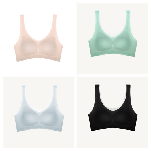 【✨1 + 1 gratis】Sujetador ultradelgado, transpirable y sin costuras para mujer