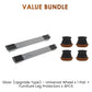 Heavy-Duty Adjustable Appliance Rollers