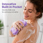 Ultra Soft Bath Sponge with Soap Pouch