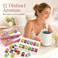 Set de 12 aceites esenciales solubles en agua