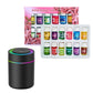 Set de 12 aceites esenciales solubles en agua