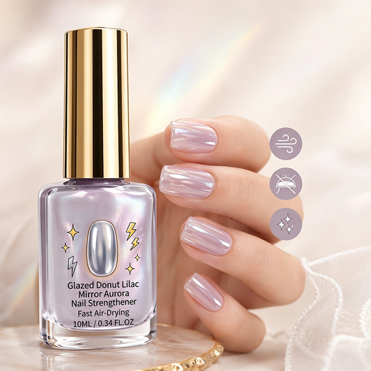 📢📢¡¡40 % DE DESCUENTO!! ⏰Fortalecedor de uñas «Lilac Glossy Mirror