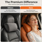 🚗💤 ¡Alivia la fatiga al volante! Almohada cervical universal de espuma viscoelástica para reposacabezas de coche, cojín ergonómico de apoyo para el cuello, ideal para viajes largos por carreter