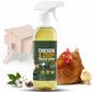 Spray natural para la limpieza de gallinero