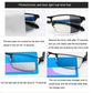 Titanio Gafas de Lectura Multifocal Fotocromáticas Progresivas Doble Luz Antiazul