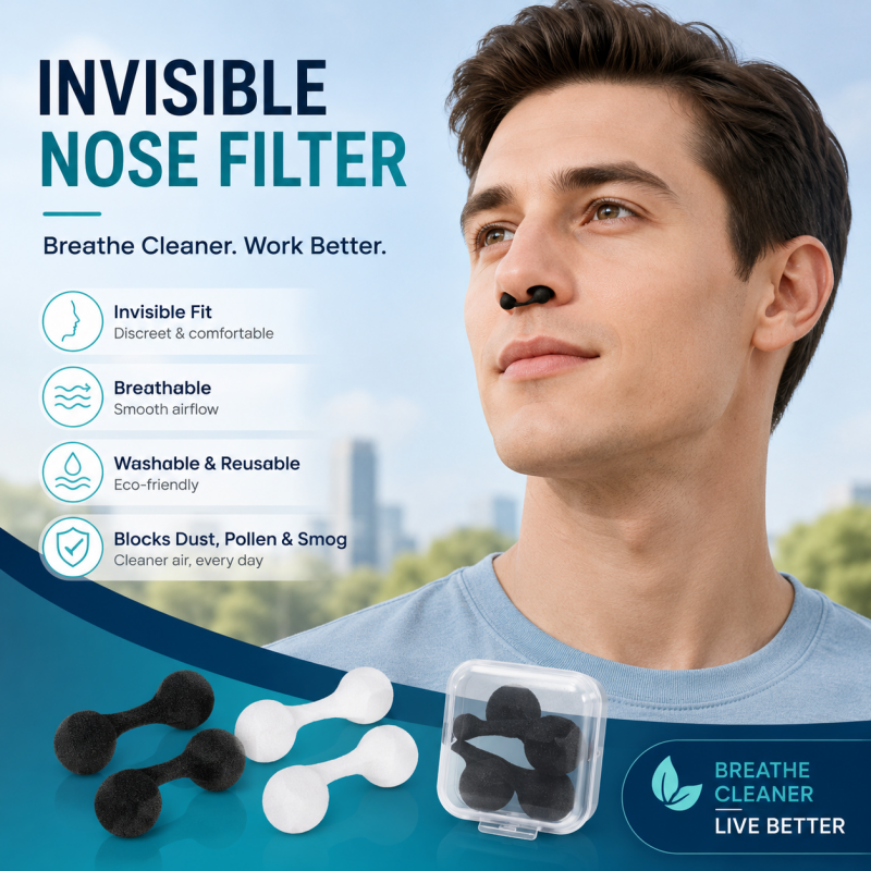 Filtros nasales invisibles y lavables - imagen 2