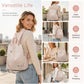 Mochila antirrobo de gran capacidad para mujer