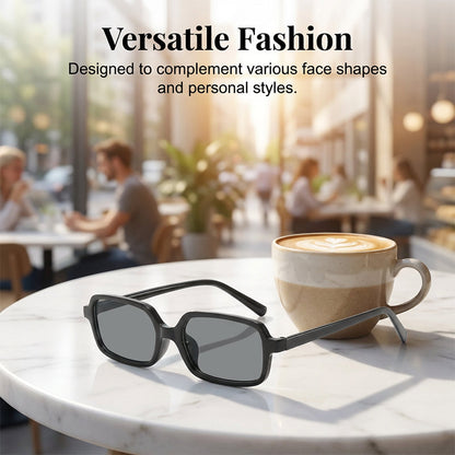 Gafas de sol rectangulares de estilo vintage para hombre y mujer