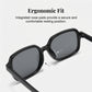 Gafas de sol rectangulares de estilo vintage para hombre y mujer