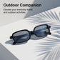 Gafas de sol rectangulares de estilo vintage para hombre y mujer