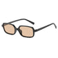 Gafas de sol rectangulares de estilo vintage para hombre y mujer