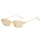 Gafas de sol rectangulares de estilo vintage para hombre y mujer