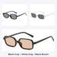 Gafas de sol rectangulares de estilo vintage para hombre y mujer