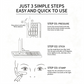 Caja de sellos para maquillaje de ojos 3 en