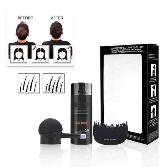 🔥Kit de fibras de construcción del cabello para el adelgazamiento del cabello y calvicie