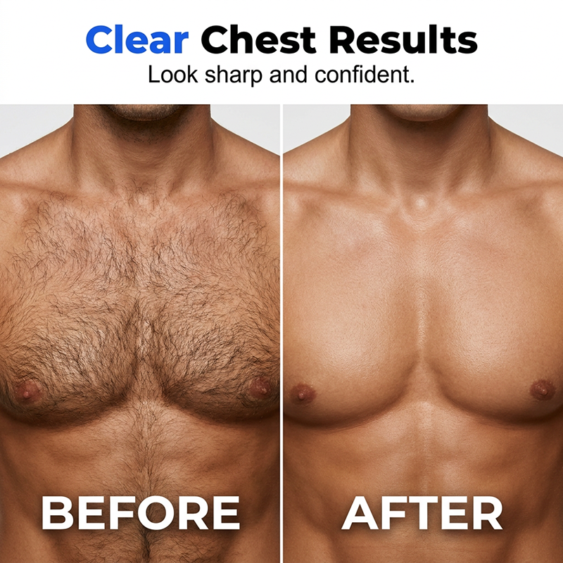 Crema Depilatoria para Hombre – Piel Lisa sin Afeitar - imagen 8