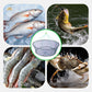 Red de pesca portátil, plegable y de mano con cuerd