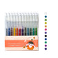✨ Set de bolígrafos de gel con purpurina retráctiles para journaling y dibujo