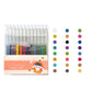 ✨ Set de bolígrafos de gel con purpurina retráctiles para journaling y dibujo