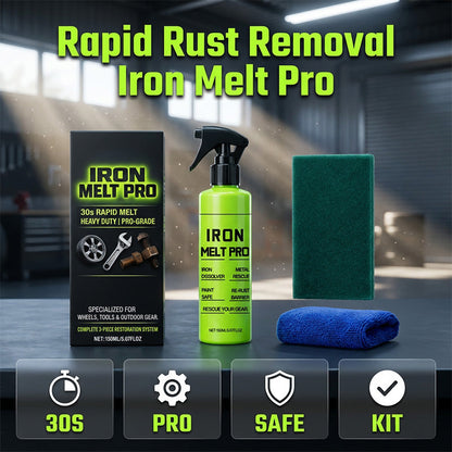 Kit «Rapid Iron Melt Pro» para eliminar el óxido