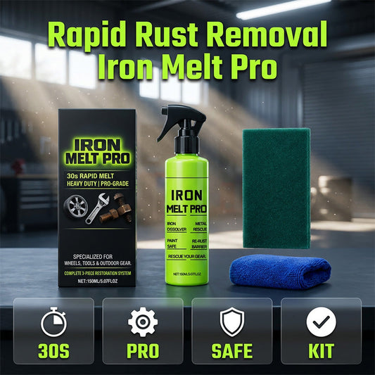 Kit «Rapid Iron Melt Pro» para eliminar el óxido