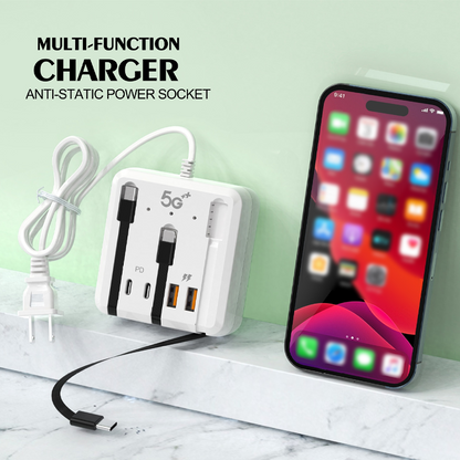Estación de carga USB multipuerto