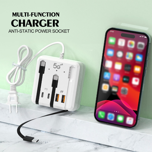 Estación de carga USB multipuerto
