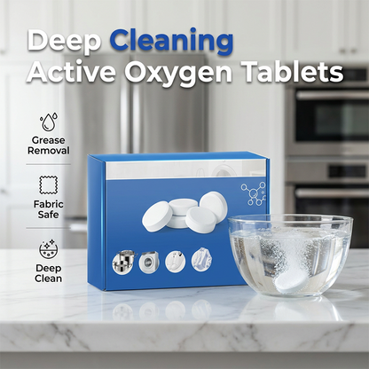 Pastillas multifuncionales de limpieza con oxígeno activ