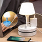💡 Lámpara de mesilla con enchufes de CA y puertos USB