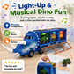 🦖🚛 Camión Transportador de Dinosaurios Interactivo – Sonidos, Luces y Figuras Móviles para una Aventura Prehistórica Divertida ✨🎮