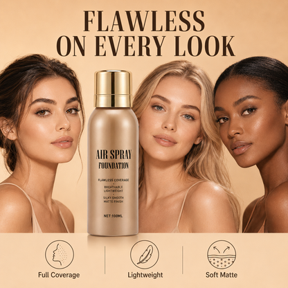 Base de maquillaje en spray impermeable Flawless Air