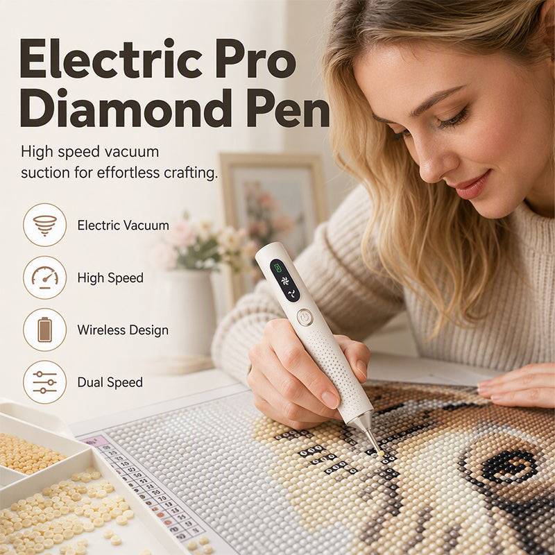 Lápiz eléctrico recargable para diamond painting