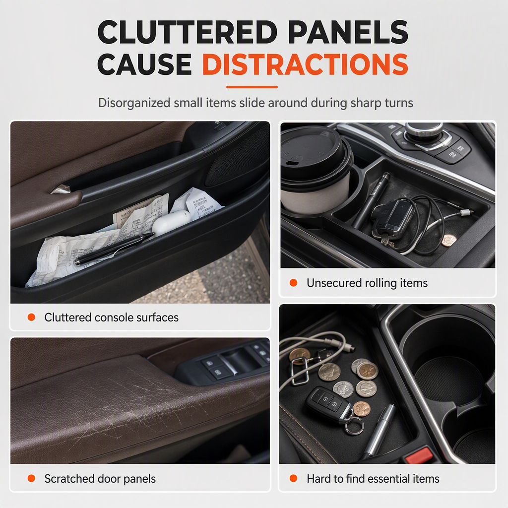 🚗🥤 Portavasos Plegable para Coche con Gancho - imagen 2